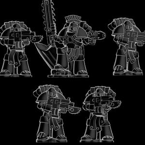 Galactic crusaders can heads 8mm