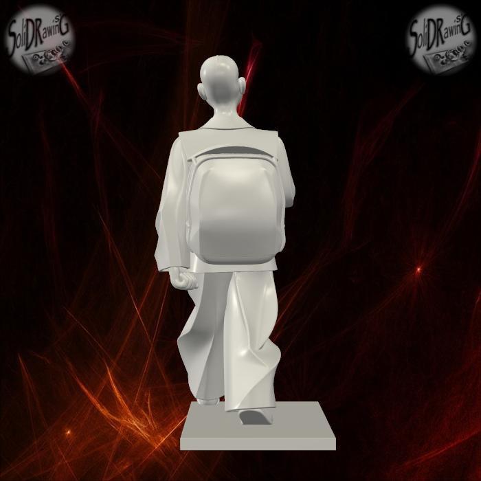 Minimalist Coffee Walker Modern Statue – SoliDRawinGs SG859