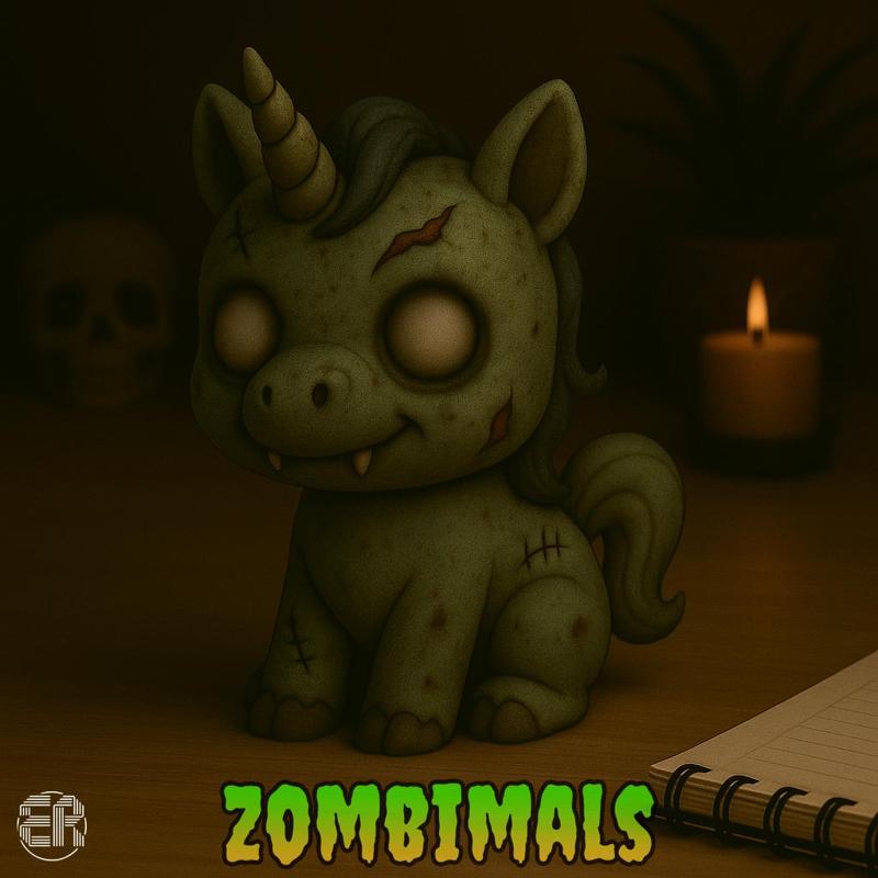 Unicorn - Zombimals Collection 👻✨