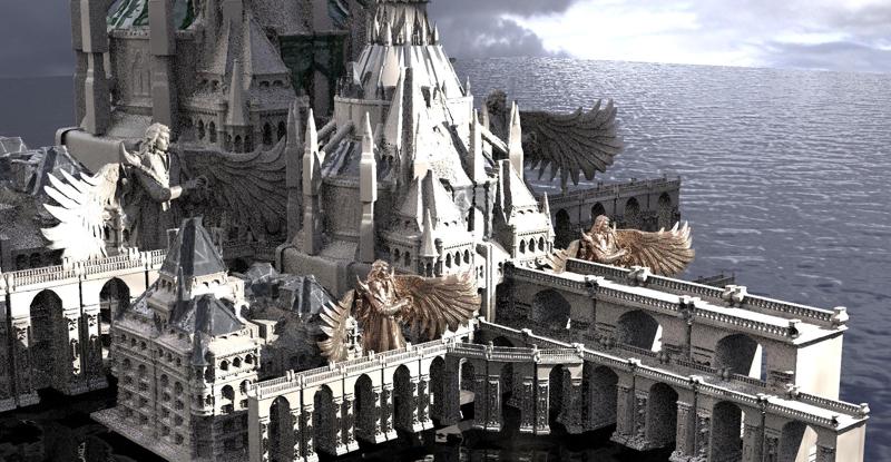 Harry Potter Inspired Castle