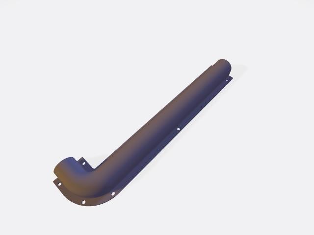 1/6th scale Kettenkrad exhaust shroud