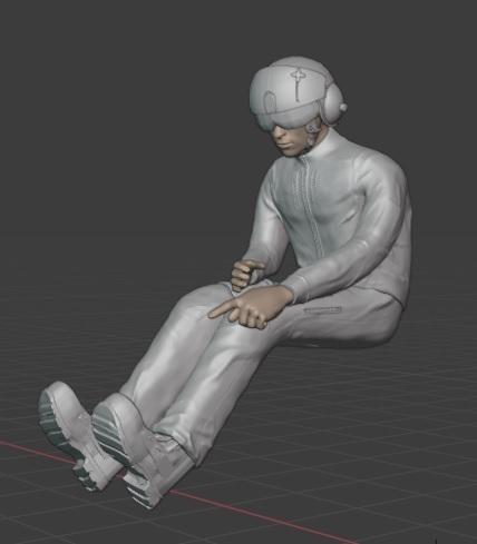 Helicopter Pilot, Scale 1:32