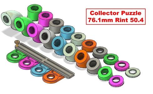 Modeling Tool Exhaust Collector Puzzle  (D76.1mm Rint50.4)