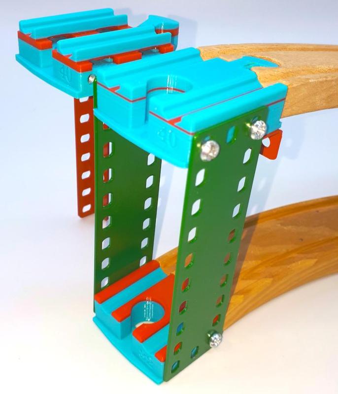 Merkur - Dřevěná vláčkodráha, wooden railway