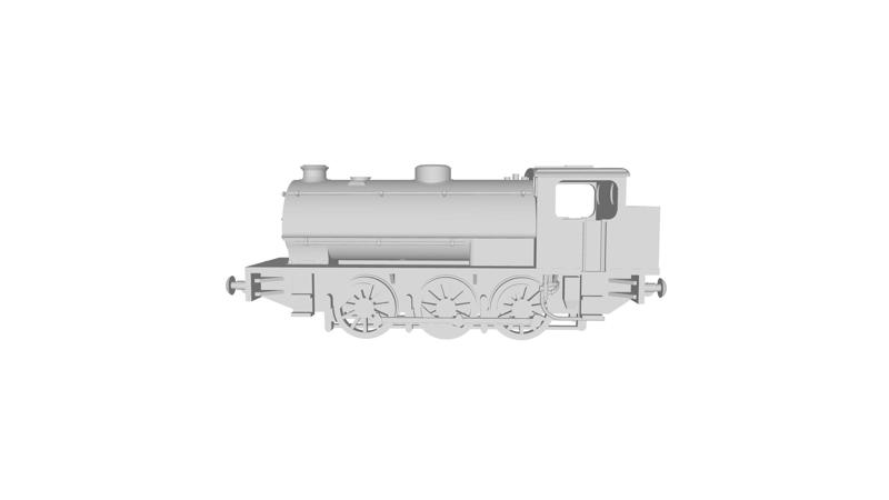 BR hunslet austerity tank engine j49