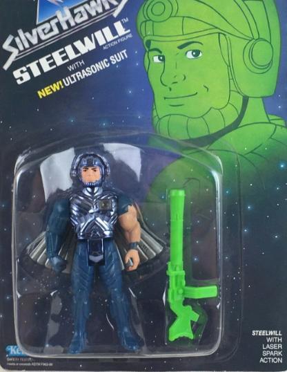 Silverhawks Ultrasonic Suit Steelwill Kenner