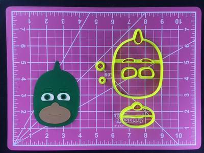 PJ Masks Gekko Multipiece Fondant Cookie Cutter Set Multiple Sizes