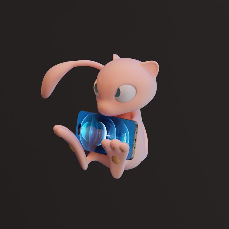 Mew Phone Stand Holder