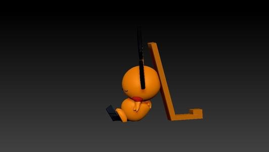 pokemon pichu mobile phone holder