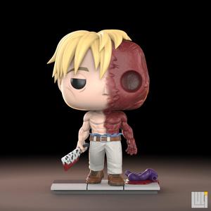 Jujutsu Kaisen Nanami shibuya death POP fanart ~digital .stl files~