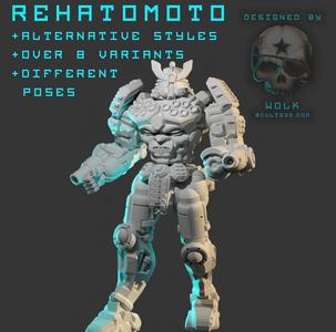 Rehatomoto American Mecha Variants