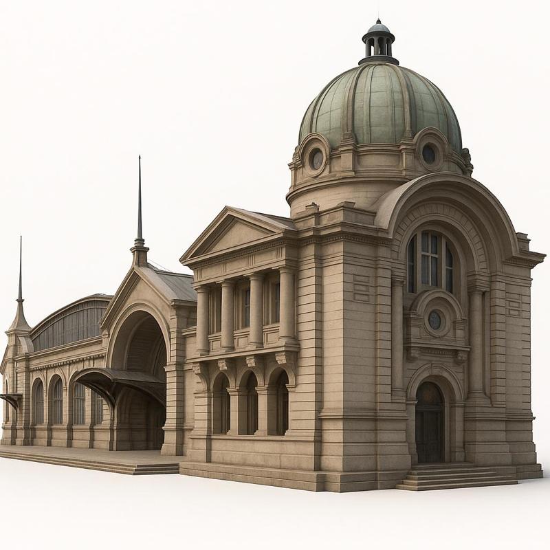 LA PLATA CITY TRAIN STATION