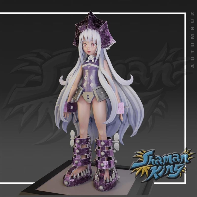 IRON MAIDEN Shaman King x2