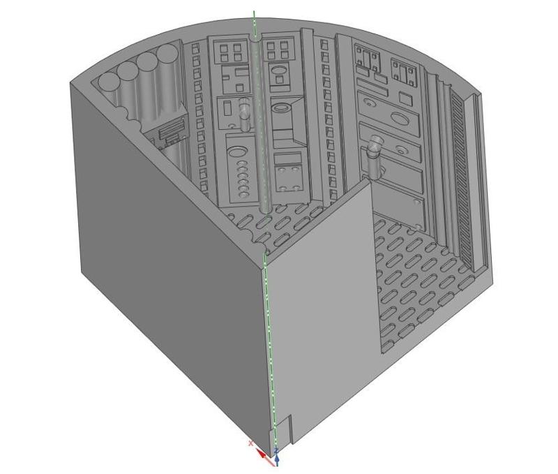 MF MAINTENANCE ROOM SCALE 1/43