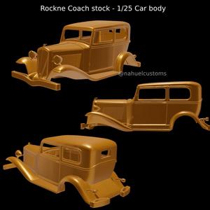 Rockne Coach stock - 1/25 Car body