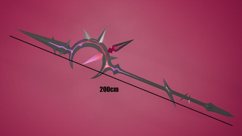 Rerir Spear Weapon – Genshin Impact | 3D Print Model
