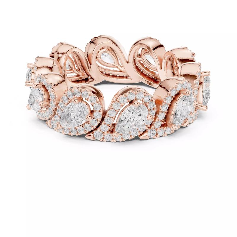 Solitaire Band Ring 3dm stl renders animation videos details