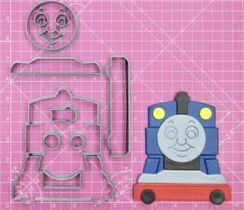 Thomas The Tank Engine Multipiece Fondant Cookie Cutter Set Multiple Sizes