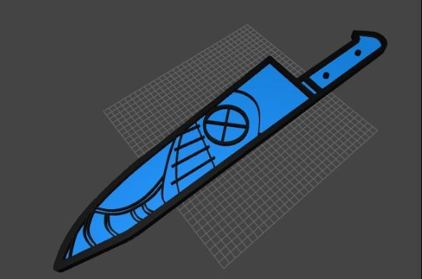 Hazbin hotel knife Lute