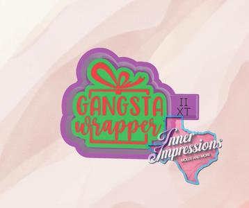 Gangsta Wrapper Christmas Freshie Mold