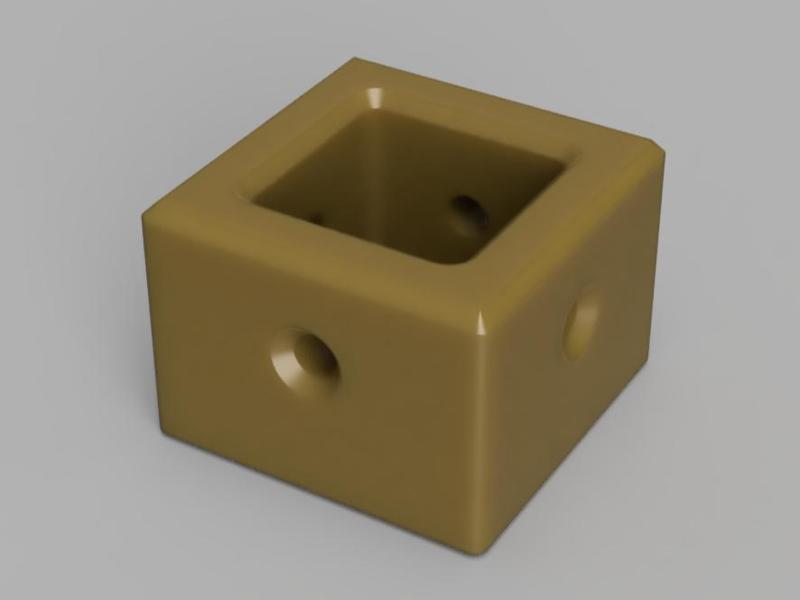 Misumi Aluminum Extrusion 15x15 - Drill Guide