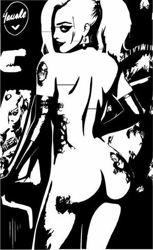 Harley Quinn wall art