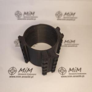 PP750 Cartridge Clamp with 3 RIS Rails 22 mm
