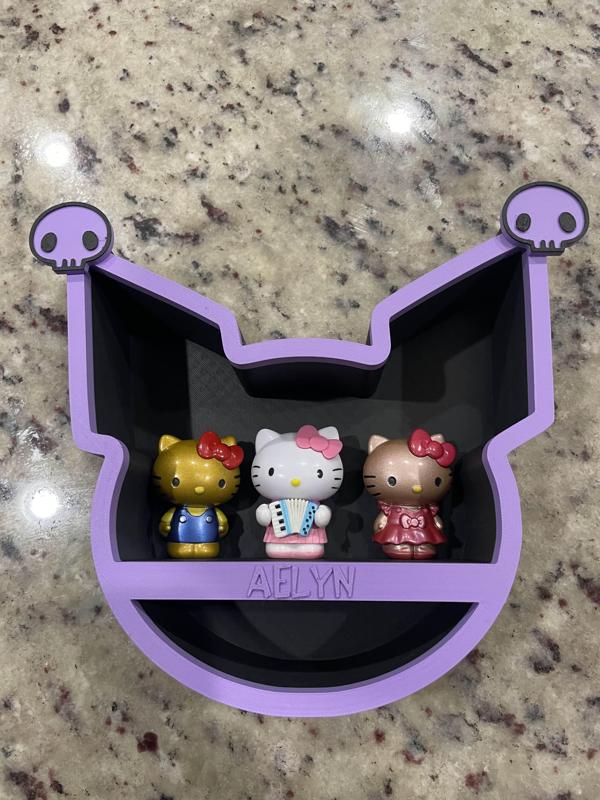 KUROMI miniatures desk shelf