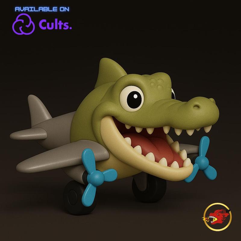 Bombardiro Crocodile - Animated 🐊💣