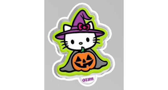 Witch Cat Jack o Lantern Halloween Freshie Hanging Air Freshener Mold STL 3D Print File / Housing for Silicone with Pull Tab