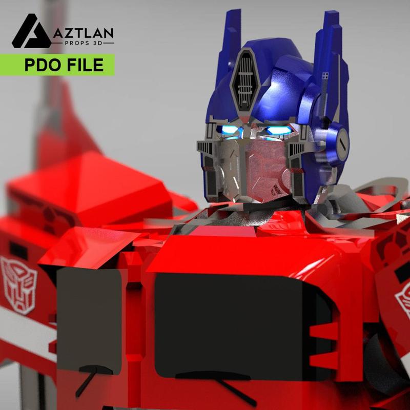 Optimus Prime Armor - Pepakura