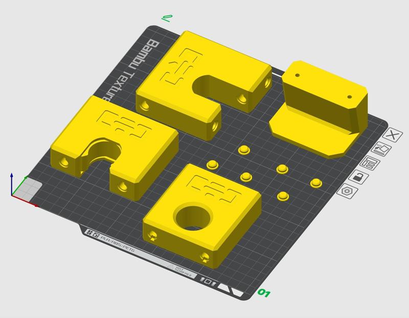 Set of 4 Brackets for Ego Commercial Telescopic Power Pole Plus + Hedger + Pole Saw