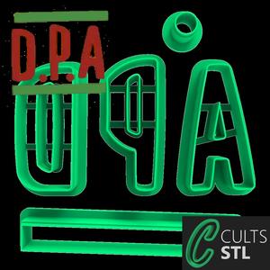 CORTADOR LOGO D.P.A. - 6cm