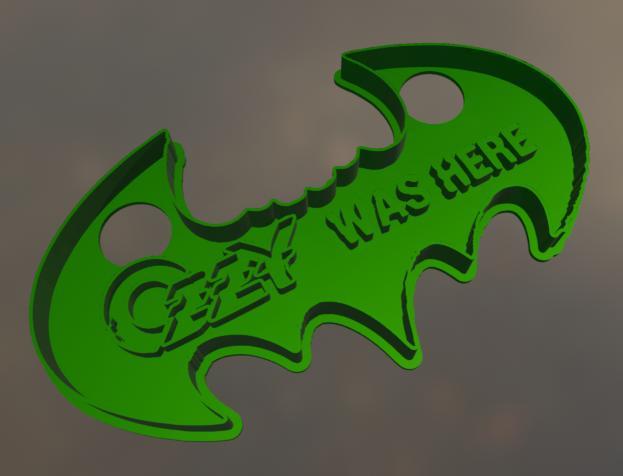 🍪🦇 Ozzy Was Here – Bat-Shaped Cookie Cutter