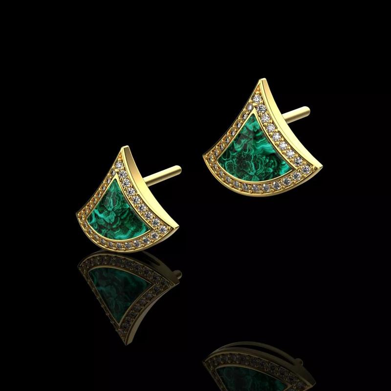bulgari stud earrings