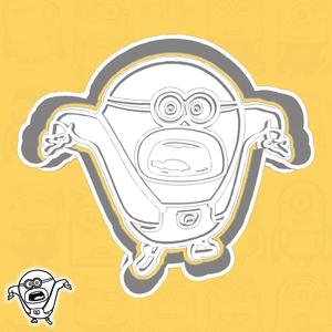 Minions / Despicable Me cookie cutters - Mega Minion (Dave) (style 16)