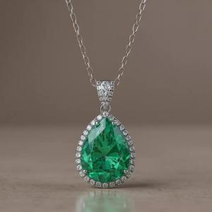 Emerald Halo Elegance
