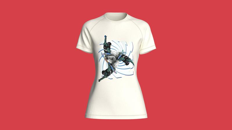Girls T-Shirt  | Marvelous / Clo3d / obj / fbx
