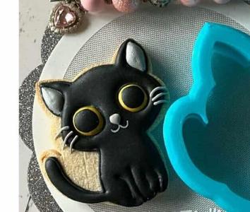 Halloween Black Cat Cookie Cutter