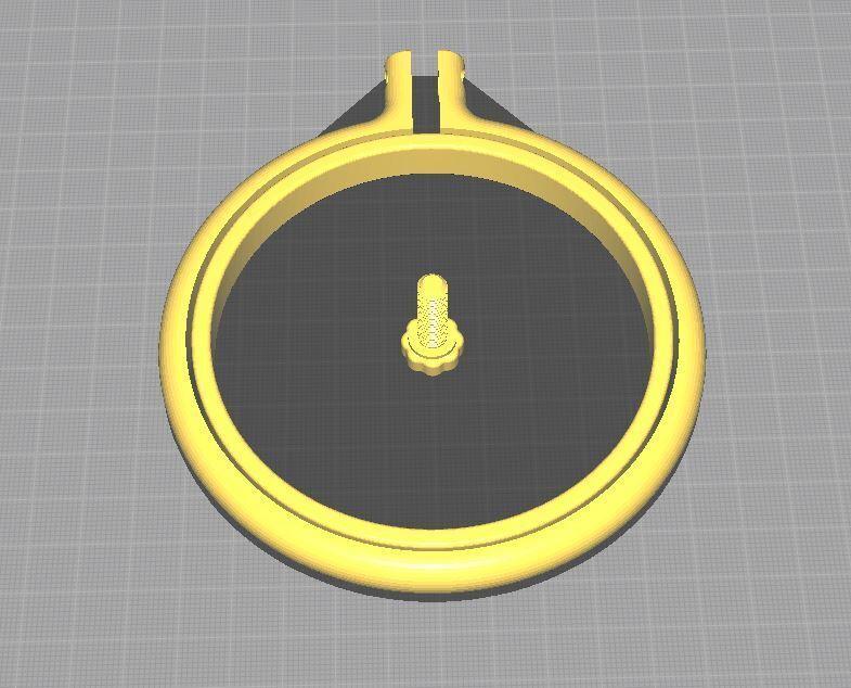 5cm Embroidery Frame - 5cm Embroidery Frame, Flower Design