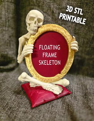 floating frame skeleton - 3D stl printable