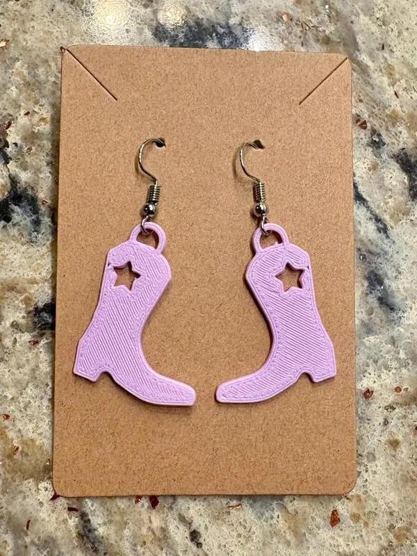 Cowboy Boot Earrings   