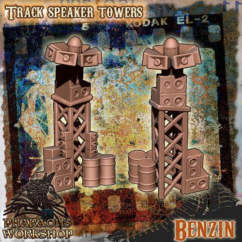 Wasteland Racing Speaker Towers