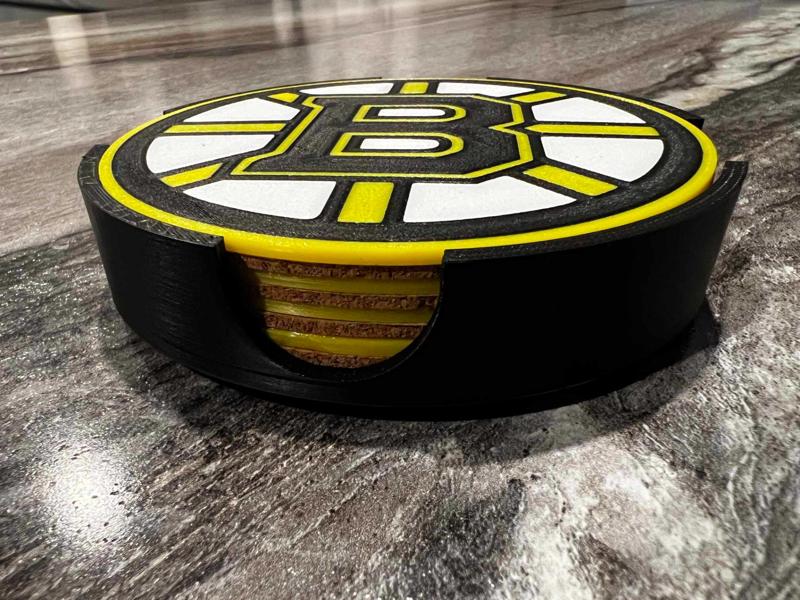 Boston Bruins Coaster Set