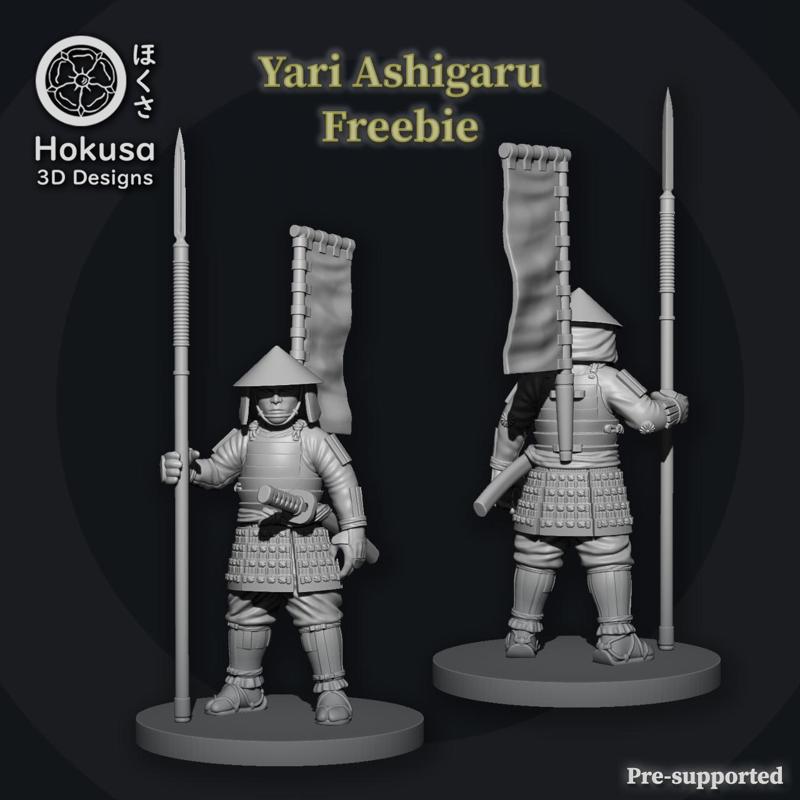 Standing Ashigaru Freebie