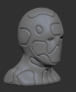 Cyborg Bust