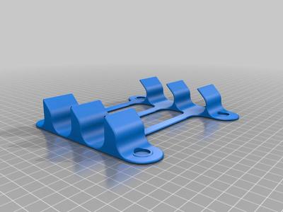 Dry erase marker holder