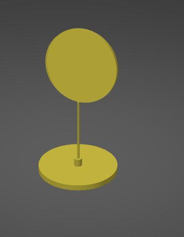 Tischschild Bushaltestelle Methode Schule