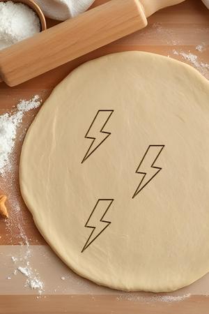 Lightning Cookie Cutter, Biscuit Cutter