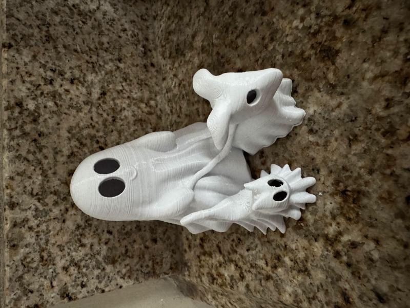 Ghost Walking Dog & Cat - Hollow